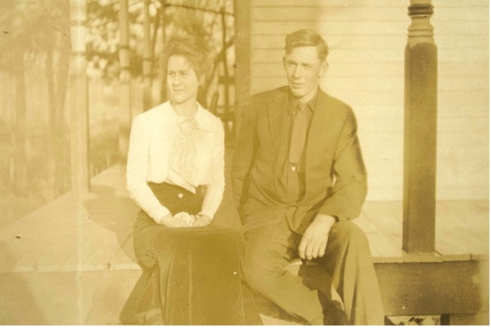 Photograph of J.Q. and Ella Scott Law from the collection 